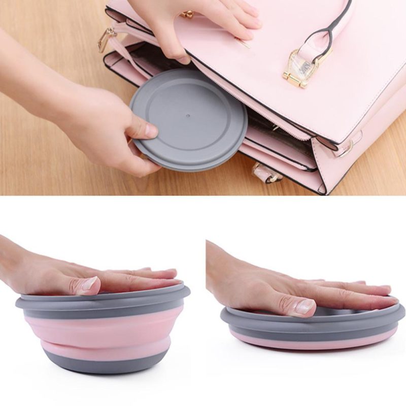 Collapsible Bowl Silicone Folding Bowl (3pcs) - Image 4