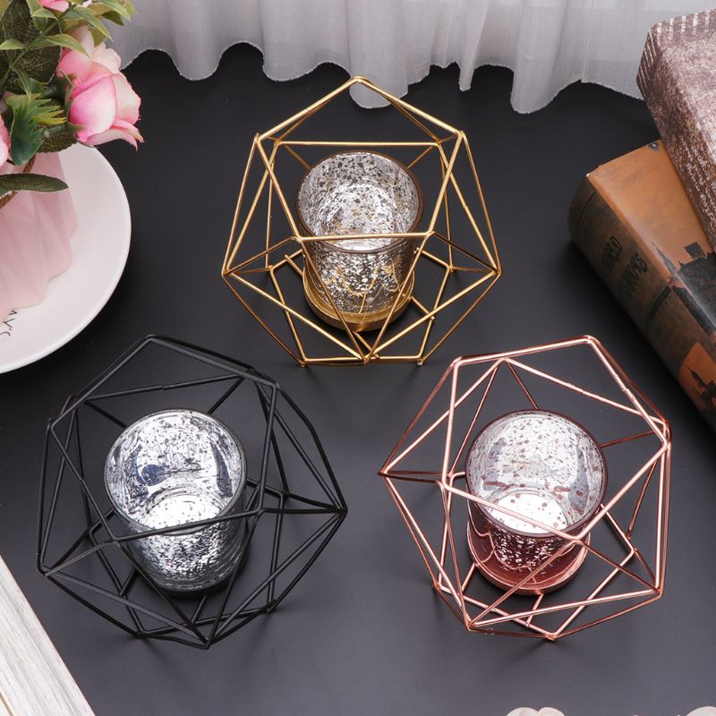 Candle Holders Geometric Nordic Style - Image 6