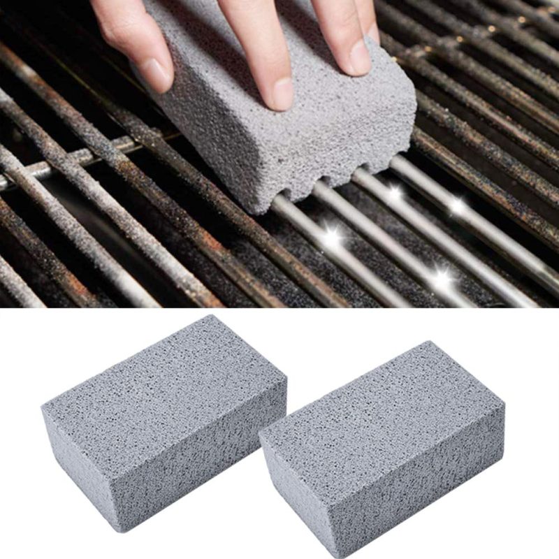 BBQ Grill Cleaner Scrubbing Stone (2 pcs) - Image 5