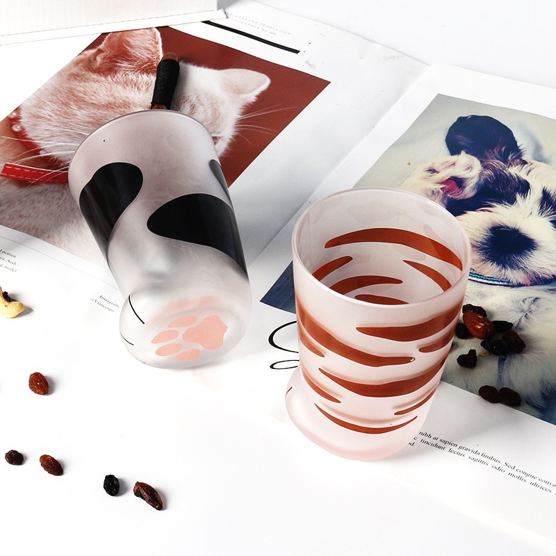Cat Paw Cups Glass Cups (3pcs) - Image 3
