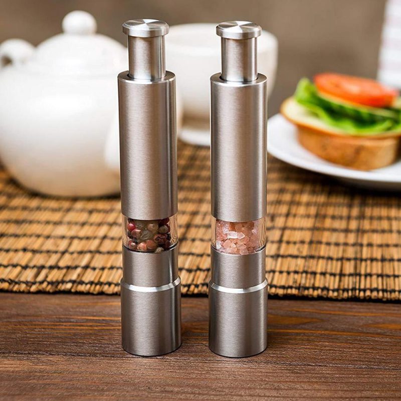 Black Pepper Grinder Manual Spice Mill - Image 4