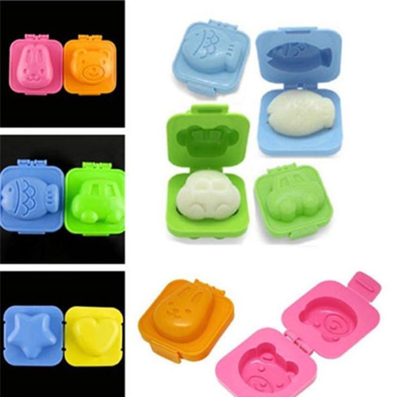 6pc 3D Cartoon Food Mold Set - Image 5