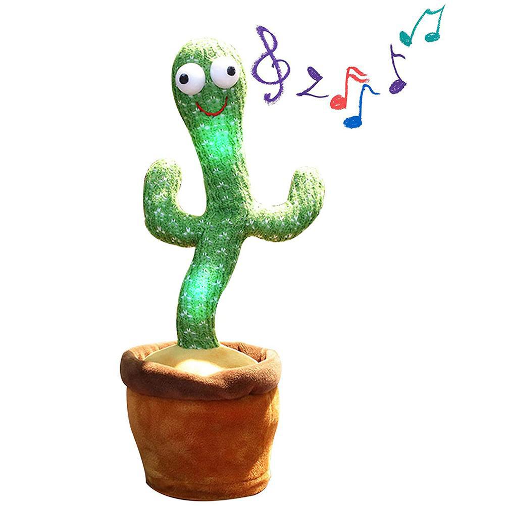 Battery Powered Plush Dancing Cactus Toy - Image 4