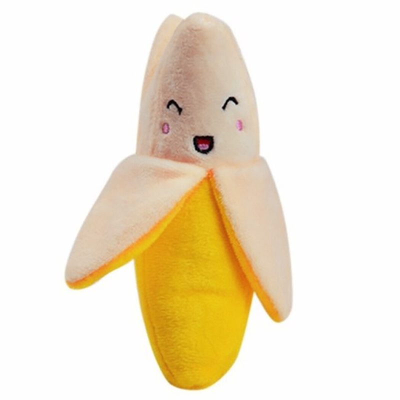 Banana Dog Toy Squeak Pet Plushy - Image 3