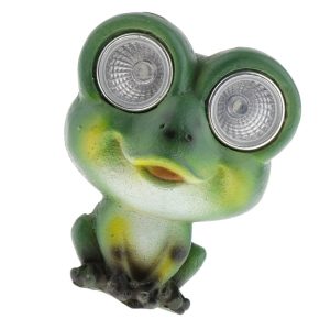 Frog Solar Light Garden Decor