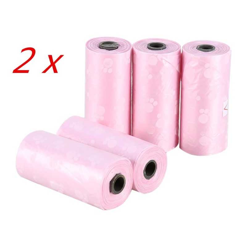 Biodegradable Dog Poop Bags Printed (10Rolls/150 pieces) - Image 2