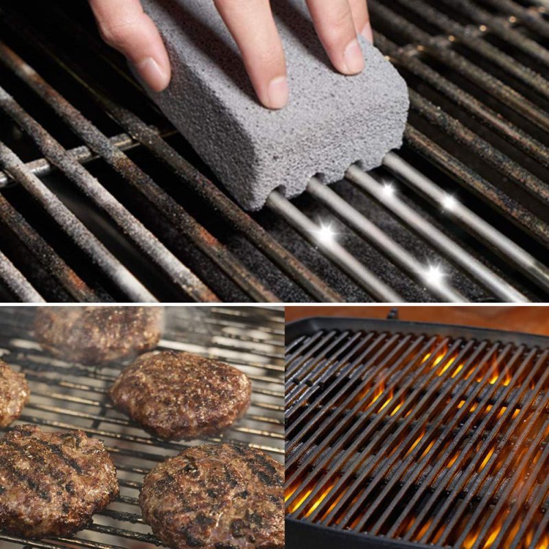 BBQ Grill Cleaner Scrubbing Stone (2 pcs) - Image 4