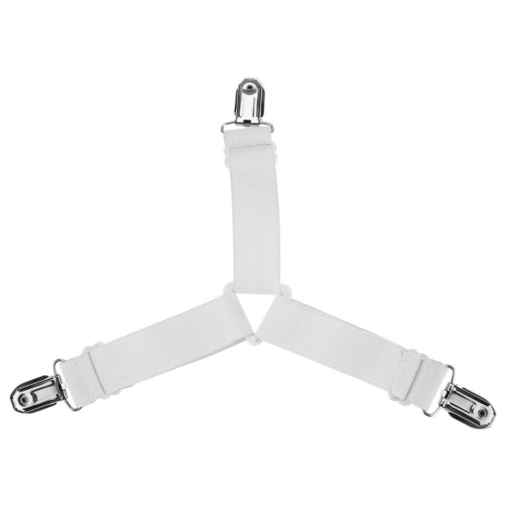 Bed Sheet Straps Elastic Bed Sheet Clips (4Pcs) - Image 3