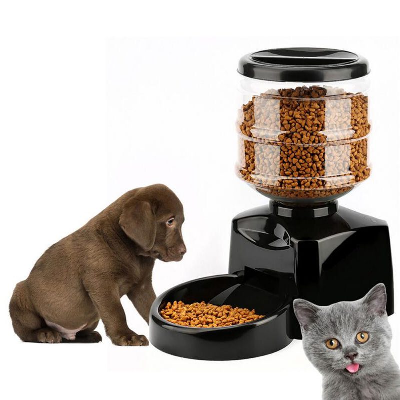 Automatic Timed Cat Dog Pet Feeder Food Dispenser - Image 6