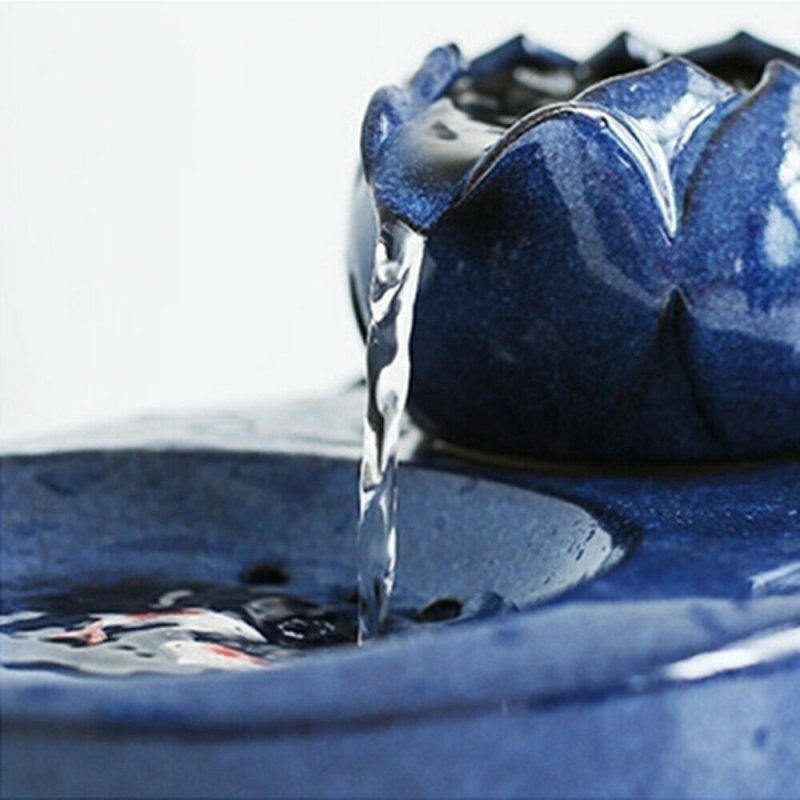 Ceramic Cat Water Fountain Automatic Device - Image 4