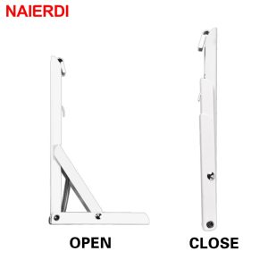 Folding Bracket Shelf Support (2Pcs)