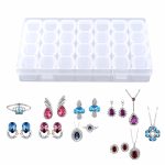 28 Slots Medicine Box Jewelry Organizer