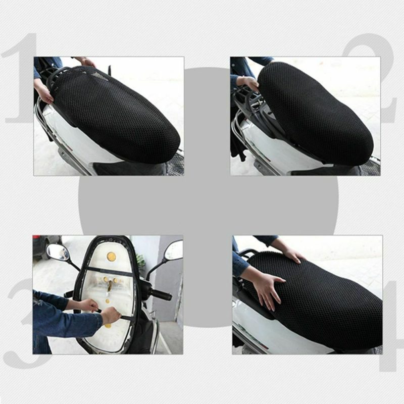 Motorcycle Seat Cover Net Mesh - Image 2