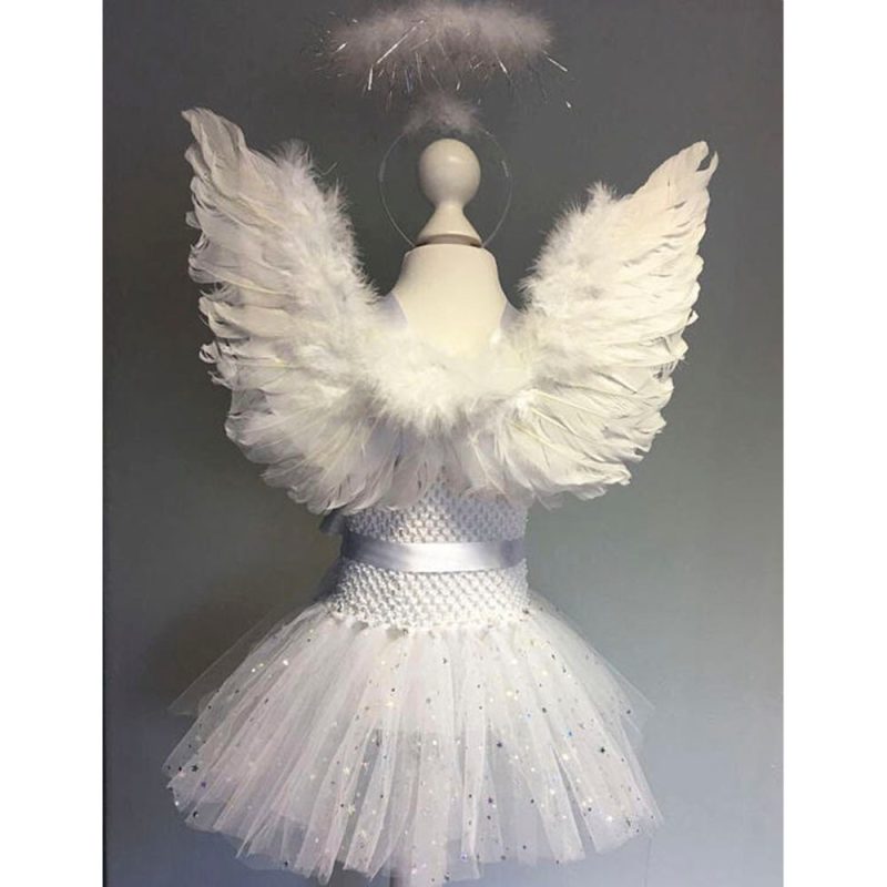 Angel Costume For Kids Tutu Dress - Image 2