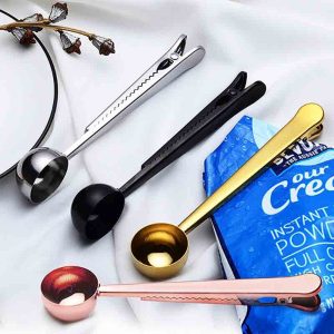 Coffee Scoop Clip Measuring Spoon