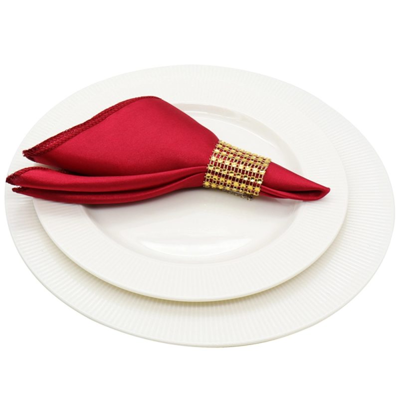50pcs Cloth Table Napkin Satin Fabric - Image 5