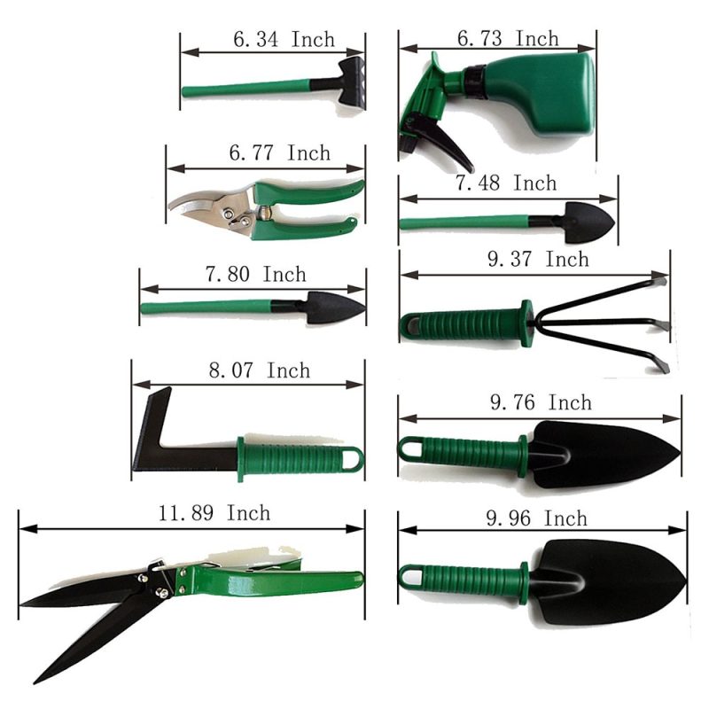 Garden Hand Tool Set (10pcs) - Image 5