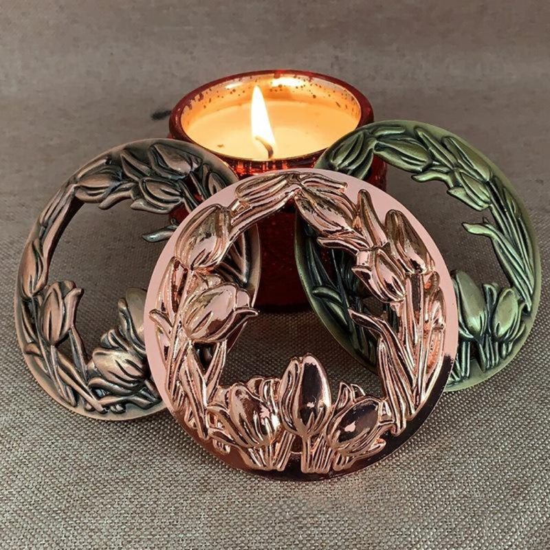 Candle Topper Metal Jar Candle Lid - Image 5