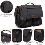 Canvas Messenger Bag for Men