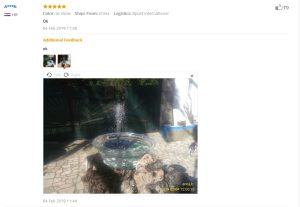 Garden Fountains Solar Submersible Pump