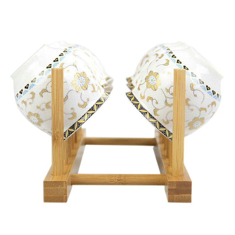 Bamboo Dish Rack Plate Drainer - Image 2