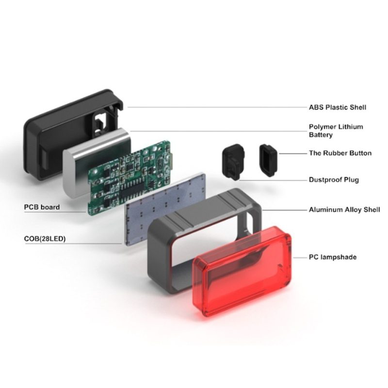 Bike LED Light Smart Tail Lights - Image 4