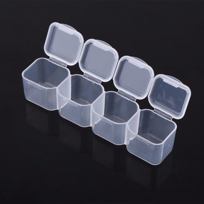 28 Slots Medicine Box Jewelry Organizer - Image 3