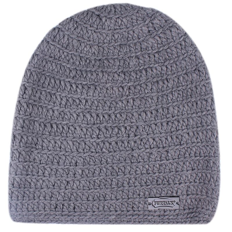 Knitted Beanie Hat Mens Winter Cap
