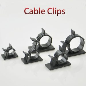 Cable Clamp Plastic 10PC Set