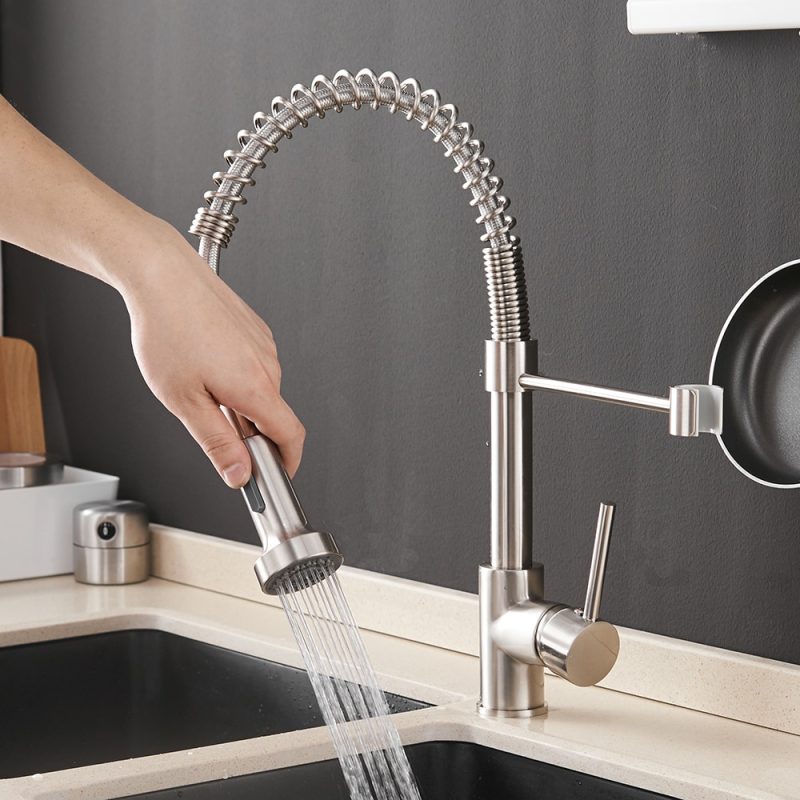 Brass Kitchen Faucet Water Spout - Image 4