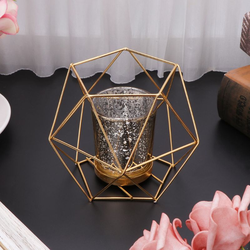 Candle Holders Geometric Nordic Style - Image 3