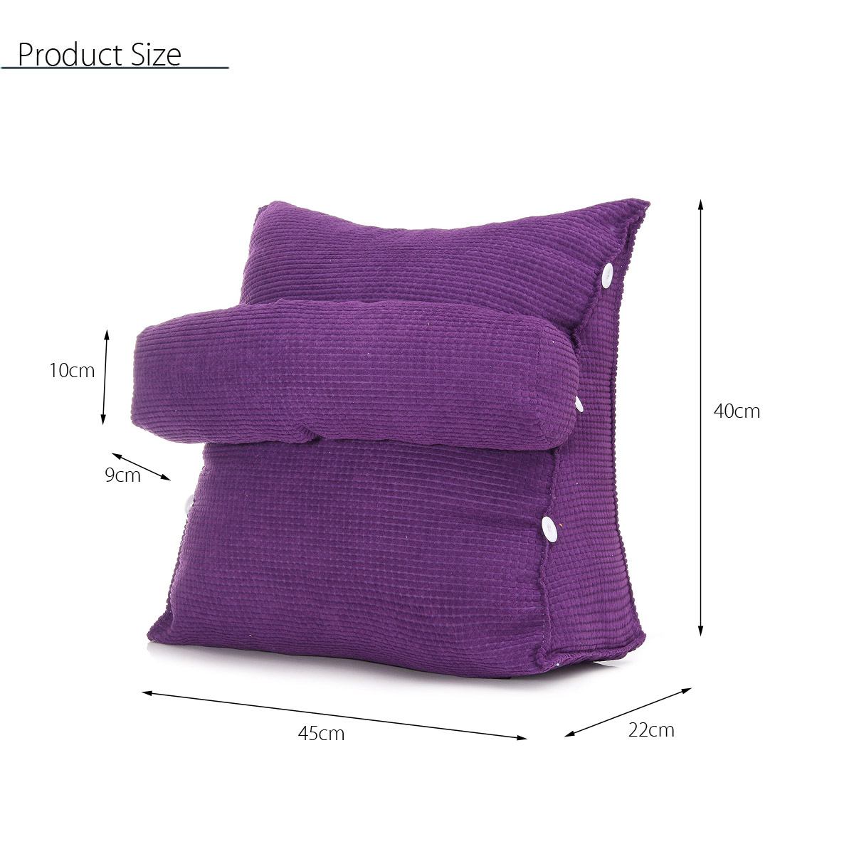 Backrest Pillow Triangular Sofa Cushion