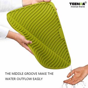 Dish Drying Mat Silicone Counter Mat