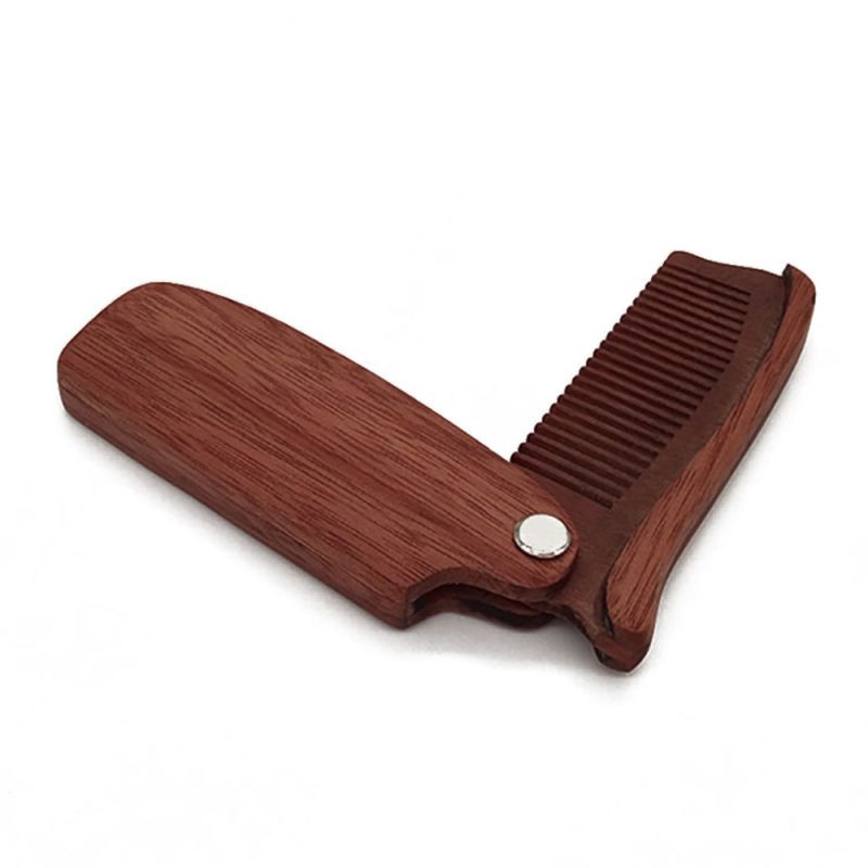 Beard Comb Wooden Hair Styling Brush - Image 2