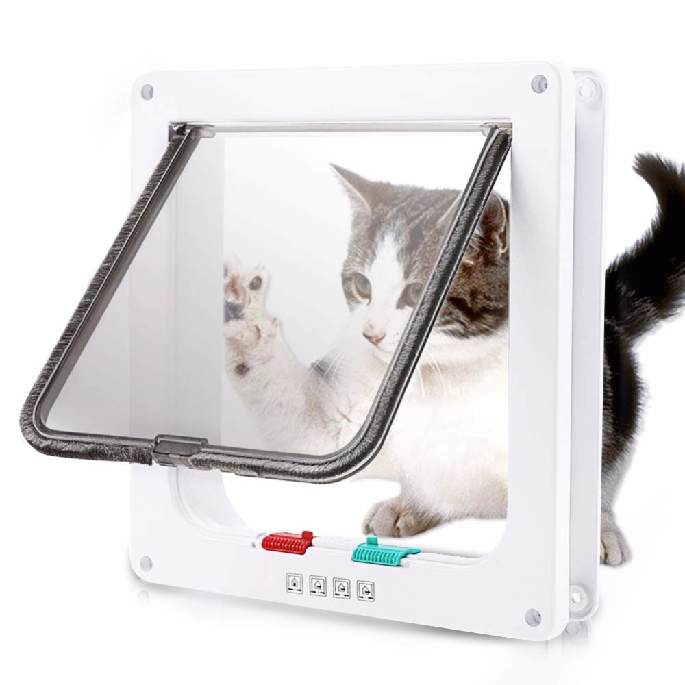 Cat Flap Door With 4 Way Lock - Image 6