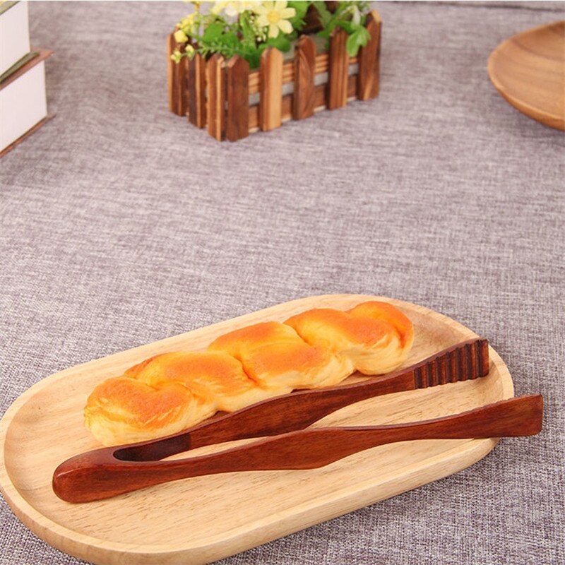 Bamboo Tongs Kitchen Cooking Utensil